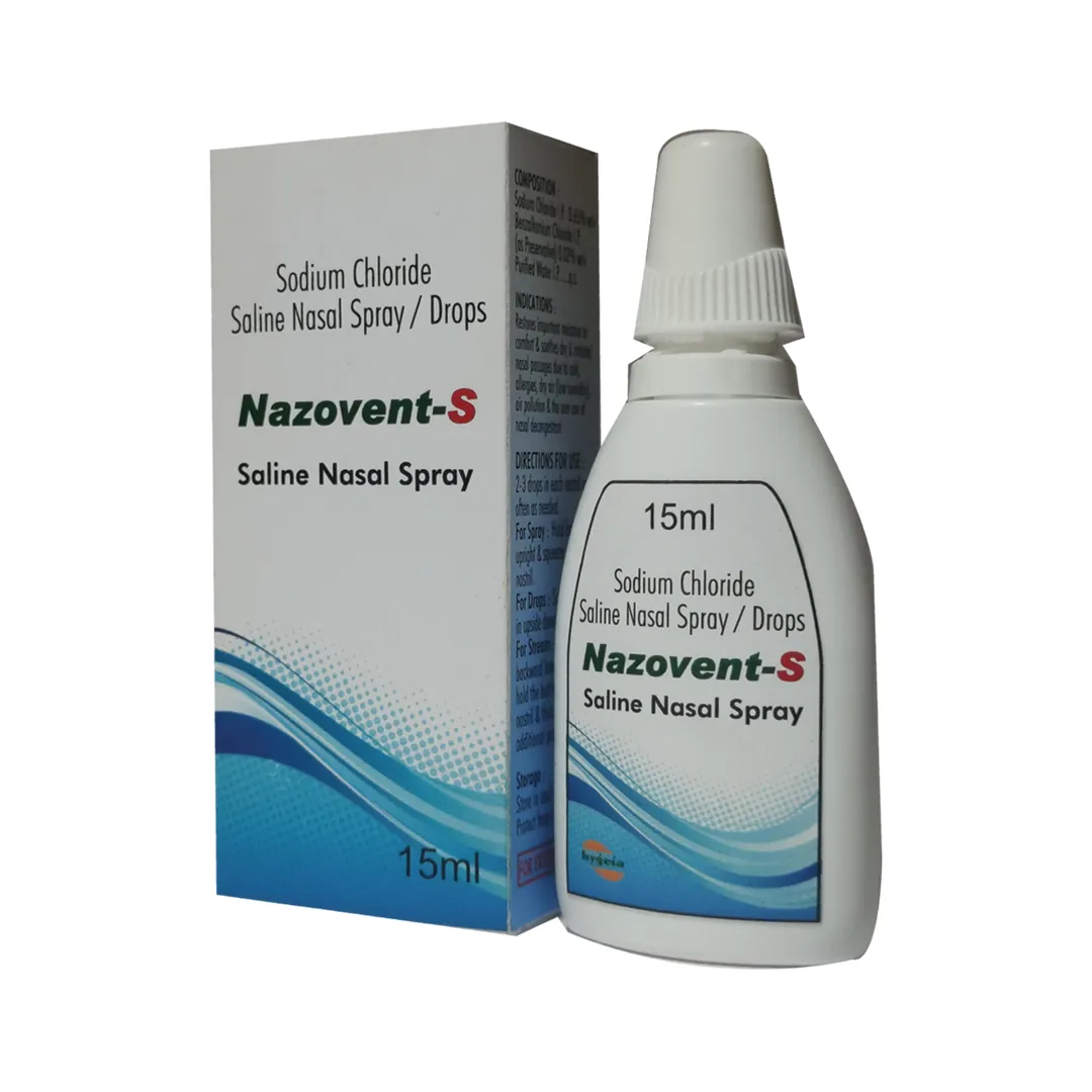 Nazovent-S Saline Nasal Spray